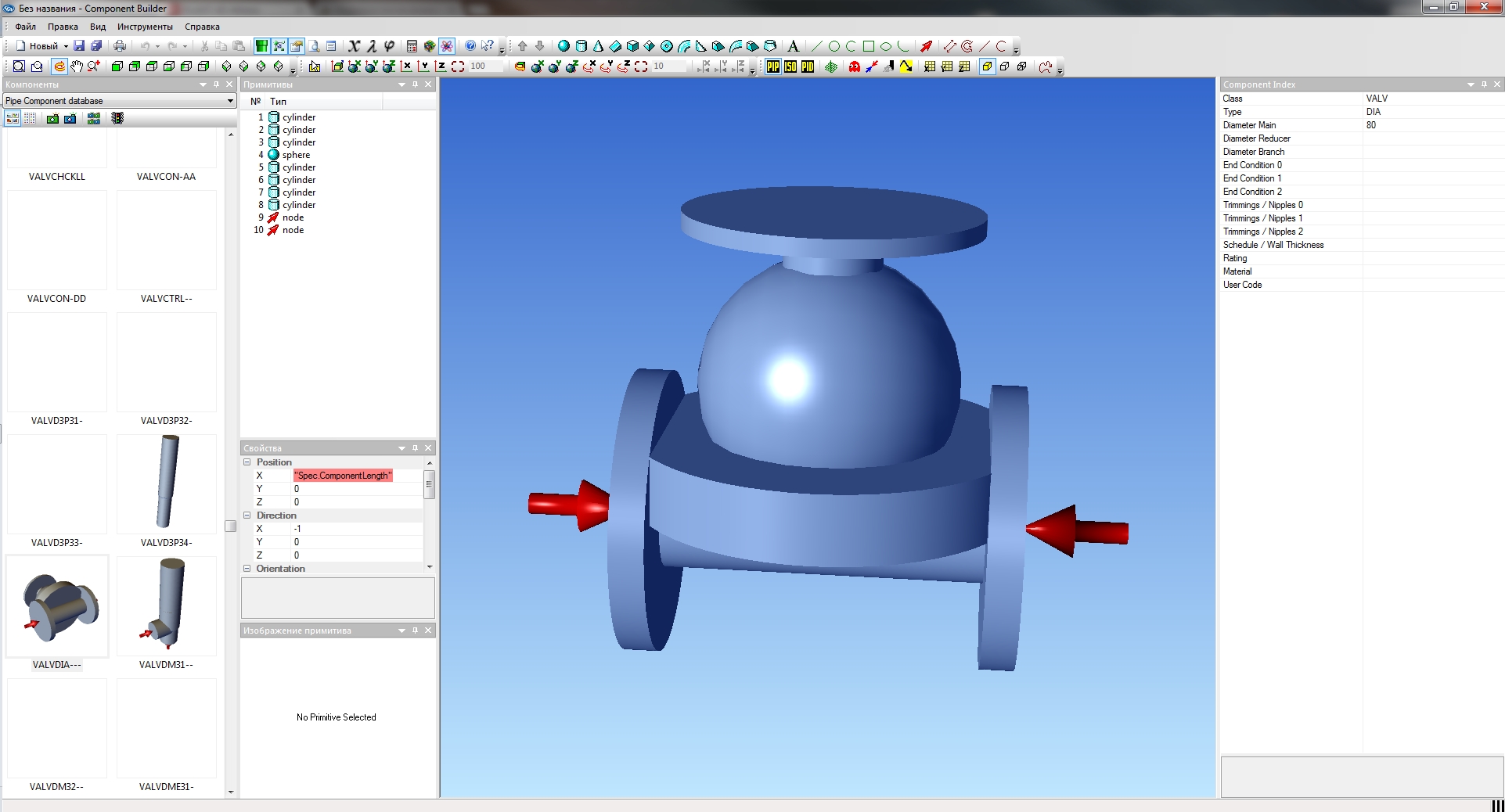 D component. Plant 4d.